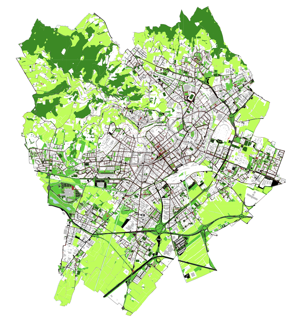 Mobilità e spazio pubblico a Bergamo: un’analisi cartografica
